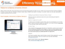 Tablet Screenshot of belimouniversity.elogiclearning.com