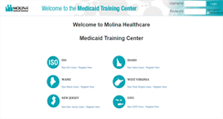 Desktop Screenshot of molinamedicaidsolutions.elogiclearning.com